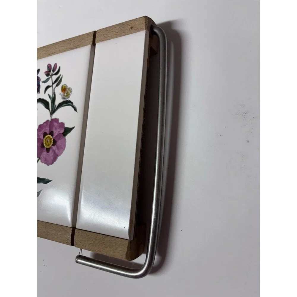Portmeirion Botanic Garden Cheese Board and Slicer